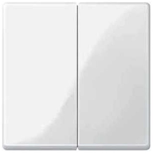 Лицевая панель Schneider Electric Merten System M для 2-кл. выключателя полярно белый картинка